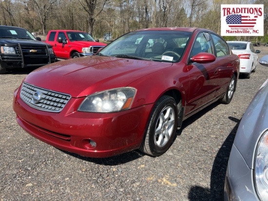 2005 Nissan Altima VIN 7498