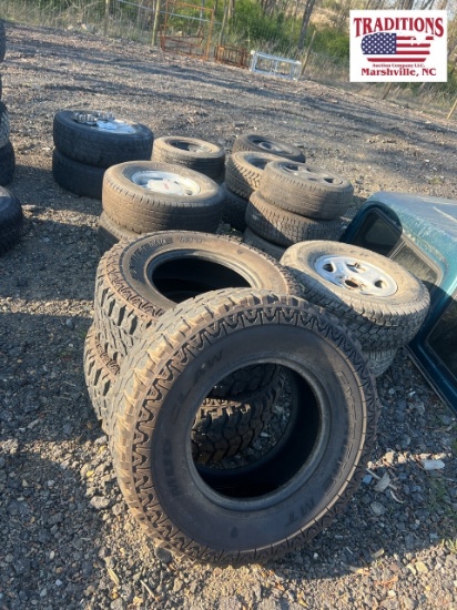 Assorted Used Tires