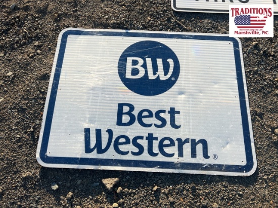Best Western Sign