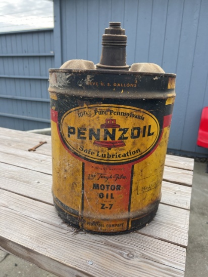 Pennzoil 5 Gallon Oil Can