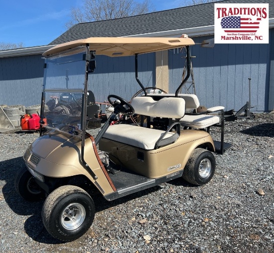 2007 EZ GO TXT Golf Cart Gold 36 Volt