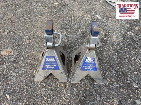 6 ton Goodyear Racing Jack Stands