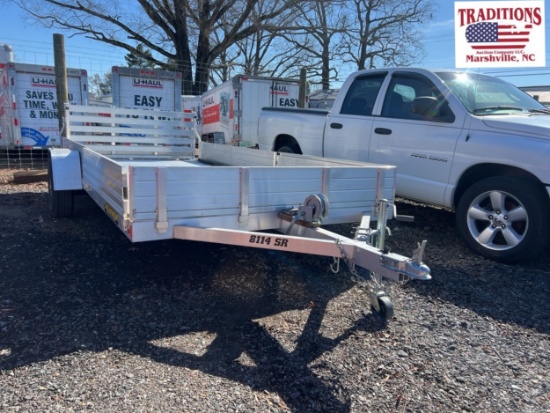2021 Aluma 7x14 Trailer VIN 4256