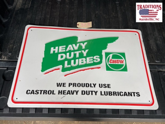 Castrol Metal Sign