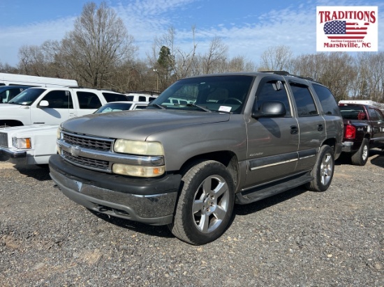 2002 Chevrolet Tahoe LS VIN 6911