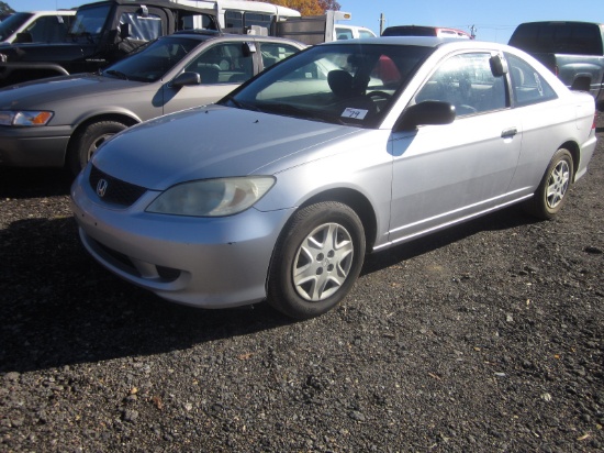 2005 Honda Civic VIN 2721