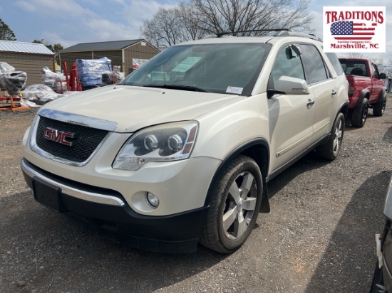 2010 GMC Acardia VIN 5179