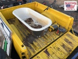 Yellow Truck Bed with Contents
