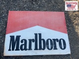 Metal Marlboro Sign