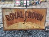 Royal Crown Metal Sign 70