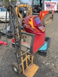 Lincoln Electric Weld-Pak 100 with Cart & Helment