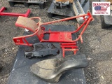 Motorcycle Frame, Le Pera Seat, & Windshield