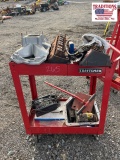 Craftsman Tool Cart w/ misc. parts and tools