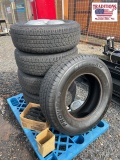 Set of 4 Ford Wheels with Tires