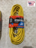 Indoor/Outdoor 50 Ft Extension Cord