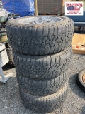 Set of 4 8 Lug Wheels/Tires - Used