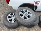 Set of 5 Bronco Wheels and Tires