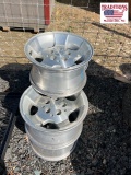 Set of 5 5 Lug Jeep Wheels