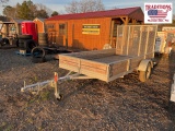 5x10 Galvanized Trailer NO TITLE