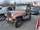 1968 Jeep Willis VIN 4218