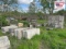 (40) Interlocking Concrete Block - Assorted Sizes