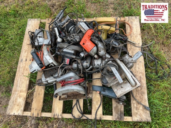 Mixed Lot: Electric Tools