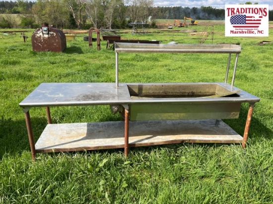 Stainless Steel Sink 8ft x 30"