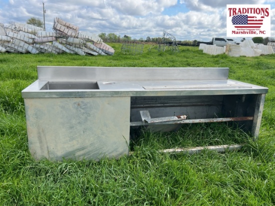 Stainless Steel Table 8'x30"
