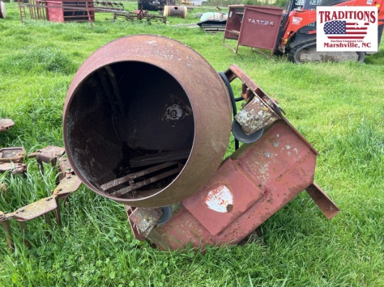3pt Big Red Concrete Mixer