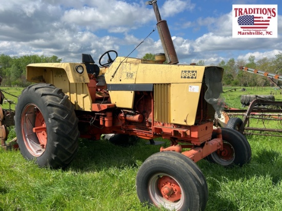Case 870 Agri King Diesel Tractor
