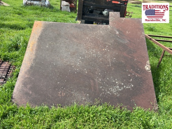 Steel Plate 87"x70"x1/8"