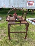 Steel Table/ Barrel Cart