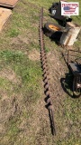 Mixed Lot: Tire/Auger/etc