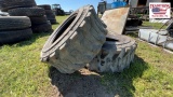 (2) Skid Steer Tires 12-16.5