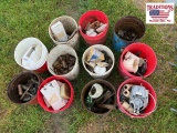 Mixed Lot: Buckets / Pipe Fittings / etc