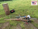 Mixed Lot: Hand Tools/ File Cabinet/ etc