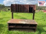 Heavy Steel Shop Table