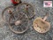 Tractor Seat / 3 Wheels