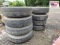 (8) 11R24.5 Tires