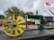 Green Tractor Whirligig