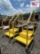 (2) Yellow 2 Step Stair Carts