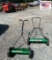(2) Manual Push Mower