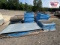 (5) Pallets: Metal Shelving