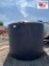 1650 Gallon Black Poly Tank