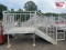 Adjustable Aluminum Platform with 5 Step Stair