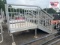 Adjustable Aluminum Platform with 5 Step Stair