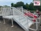 Adjustable Aluminum Platform with 5 Step Stair