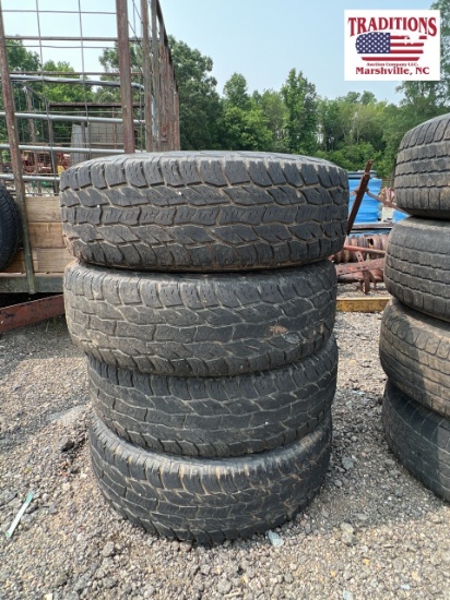 (4) Copper Tires 255/75R17