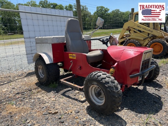 Home-Built Pond bank mower