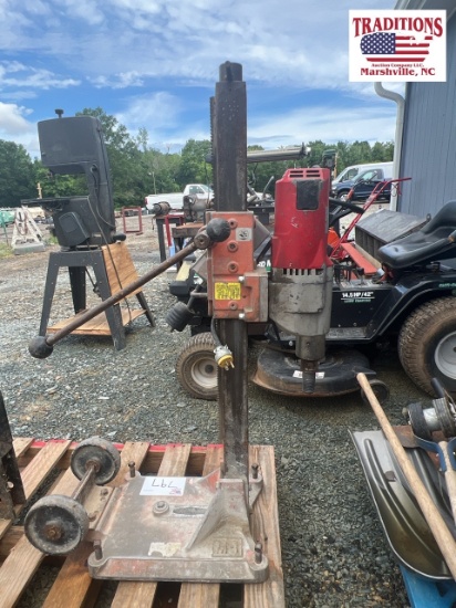 Core Drill with Milwaukee Drill
